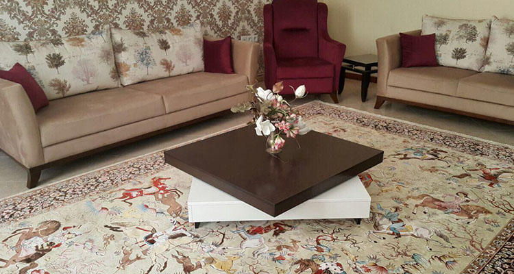 براق کردن فرش